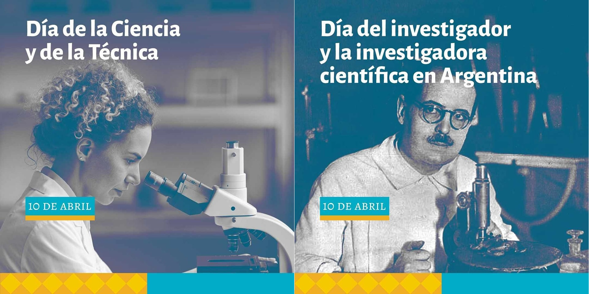 10 de abril: Día del Investigador y de la Investigadora cinentífica en Argentina / Día Mundial de la Ciencia y la Tecnología